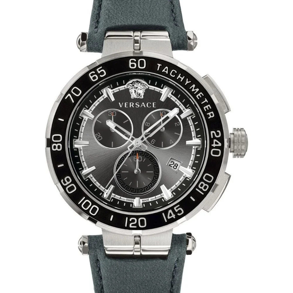 Versace Men's Greca 45mm Sport Watch